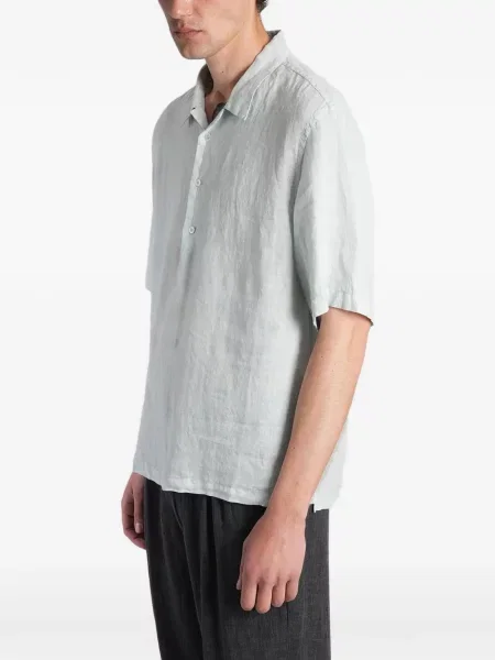 Scurt tricou polo Barena albastru
