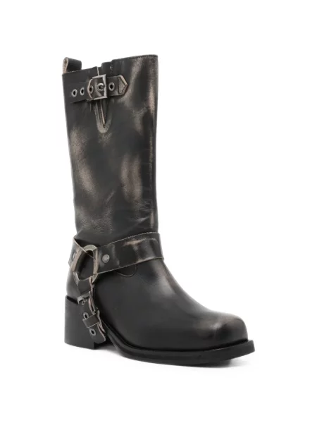 Botine Toral Shoes din piele negru