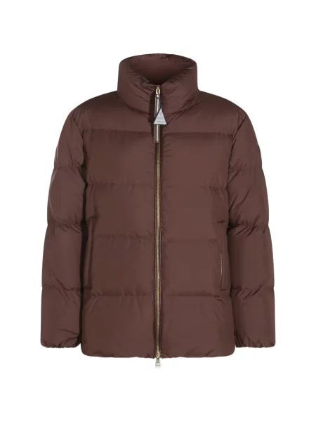 Geacă cu puf Moncler maro
