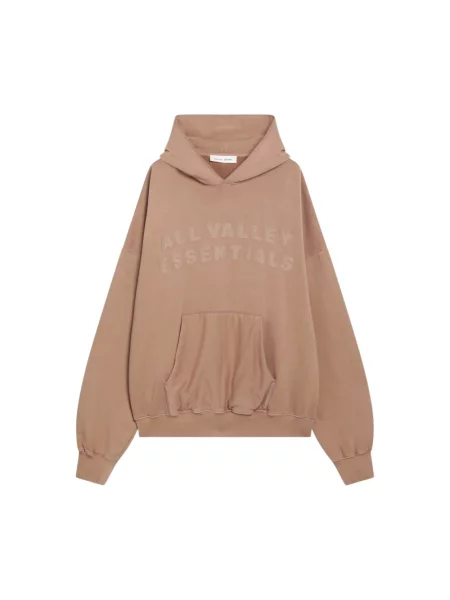 Bluza z kapturem Fear Of God beżowa
