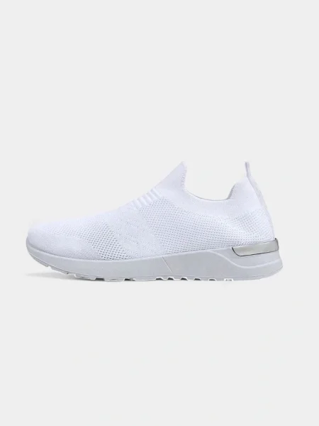 Teniși Resti slip-on alb