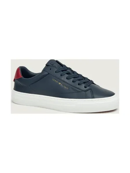 Tommy Hilfiger Teniși din piele PREMIUM DRESS
