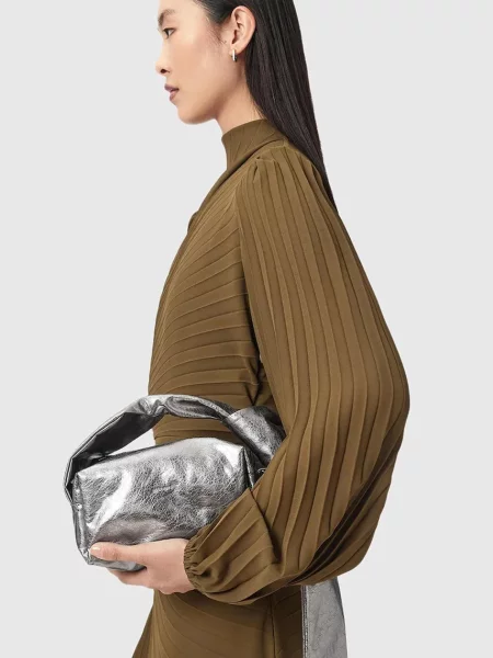 Кожаная сумка Allsaints