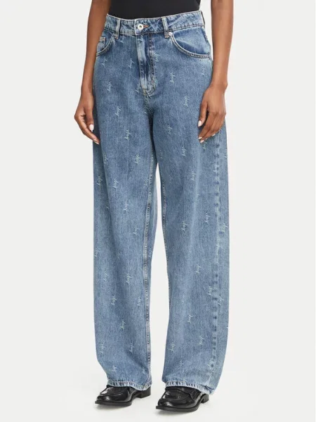 HUGO Traperice Leni traper / bijela plavi