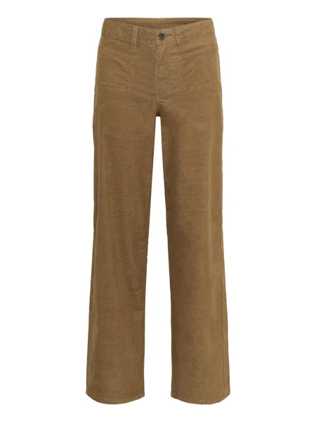 Kaffe Pantaloni Molly deschis maro