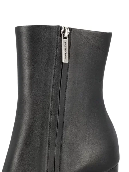 Cizme scurte Balenciaga din piele negru
