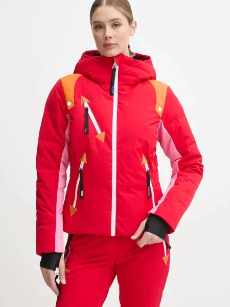 Rossignol geacă de schi din puf Pilot x JCC rosu