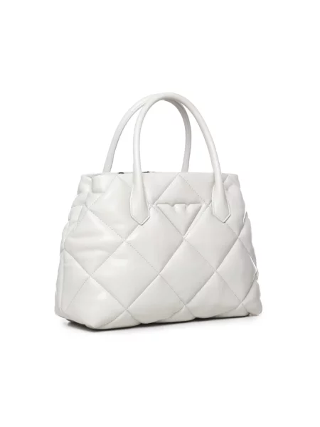 Torebka Emporio Armani z logo biała