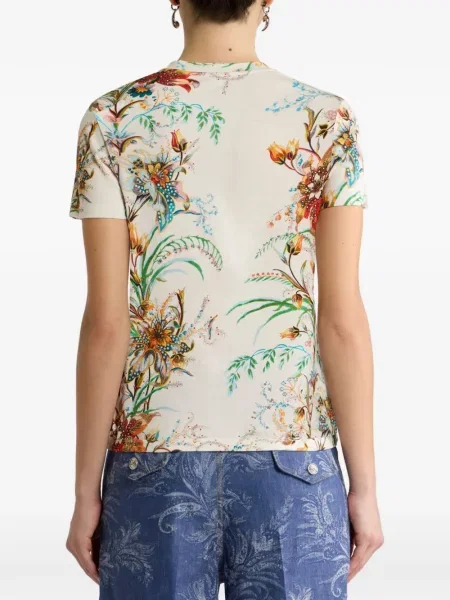 Tricou Etro cu model floral