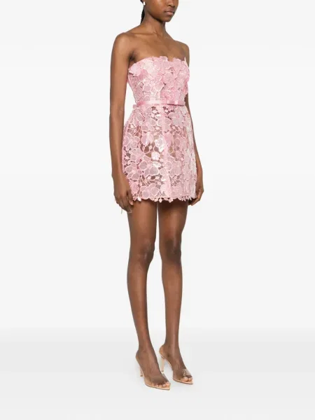 Rochie mini Retrofete de costum roz