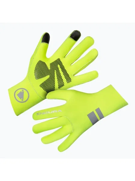Велосипедні рукавички Endura Nemo Glove II hi-viz yellow жовті