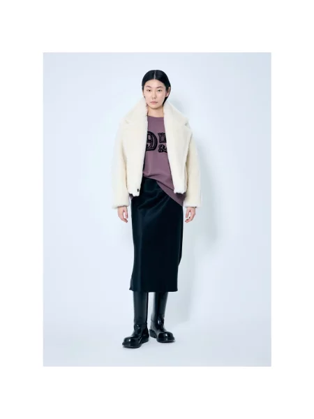 Sweter Max Mara wełniany fioletowy