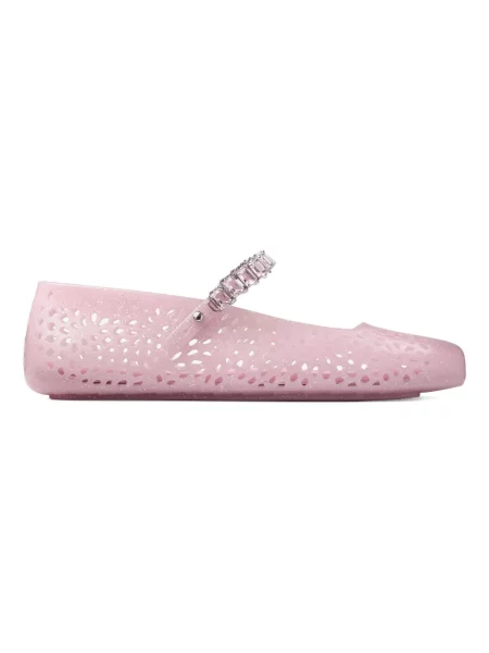 Balerinki Jimmy Choo różowe