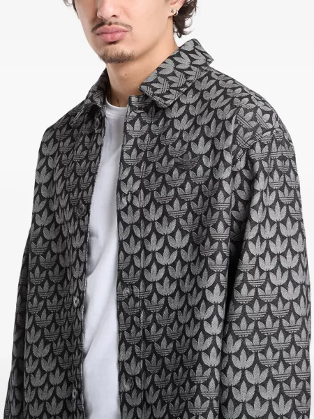 Dlouhé běžecké boty Adidas Terrex s krátkými rukávy s výstřihem do v černé