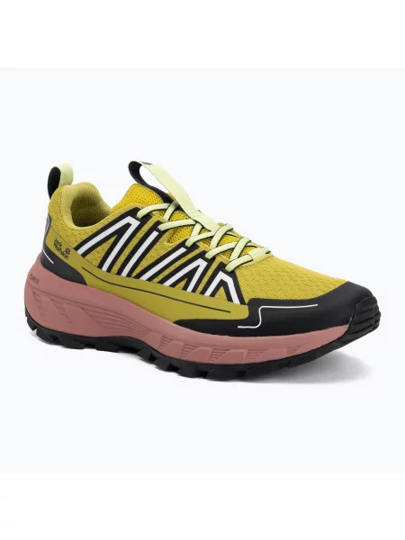 Încălțăminte de drumeție pentru bărbați Jack Wolfskin Wild Hike Low chartreuse