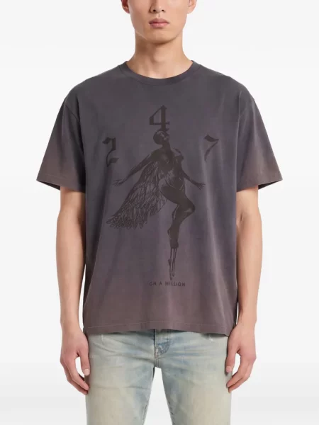 Tricou Represent gri