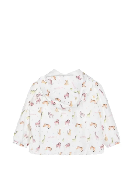 Kurtka dziecięca Moncler Enfant biała