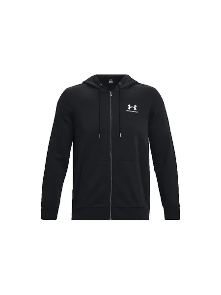 Jachetă cămașă Under Armour din fleece cu glugă negru