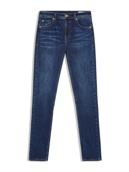Bershka Jeans închis albastru