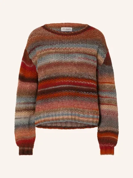 Lollys Laundry Sweter Fairhavenll rot brązowy