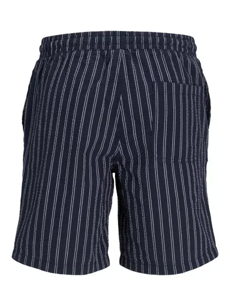 JACK & JONES Nohavice JPSTJaiden Palma dymovo / tmavomodrá modrá