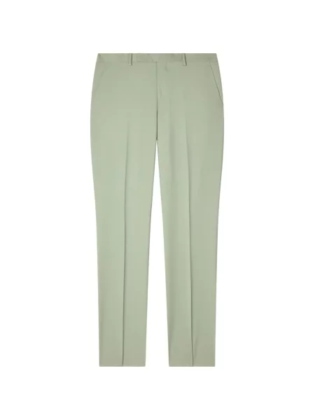 Pantaloni Paul Smith de lână verde