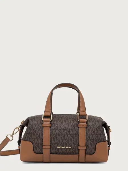 MICHAEL Michael Kors geantă pentru femei cu imitație de piele TEDDI maro