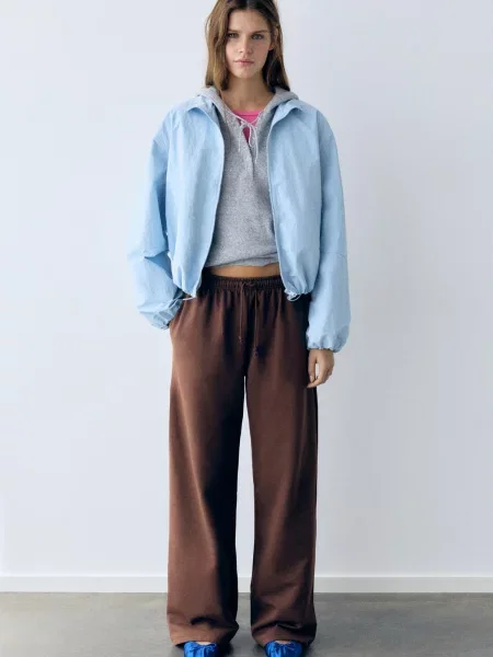 Pull&Bear Pantaloni maro