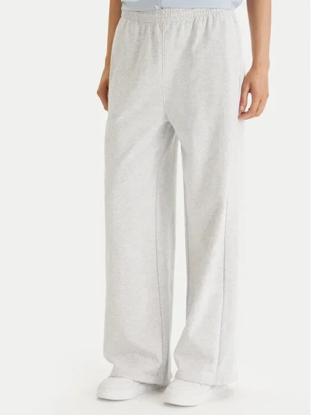 Tommy Hilfiger Melegítő alsó Wide Leg szürke