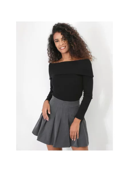 Suknja La Modeuse siva