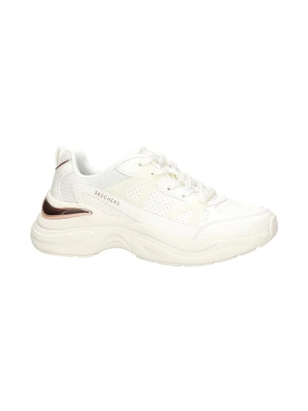Pantofi Skechers alb