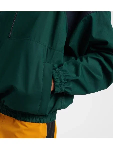 Geacă Saint Laurent din canvas verde