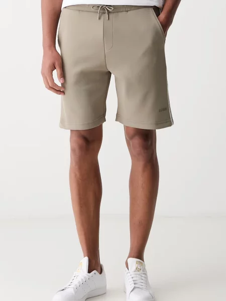 Guess pantaloni scurți de trening pentru bărbați VICKTOR verde