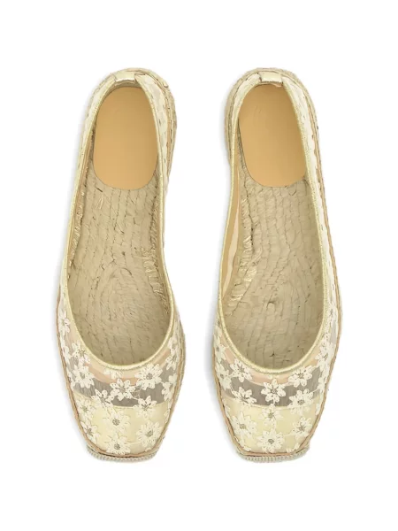 Espadrile Castaner cu broderie cu model floral