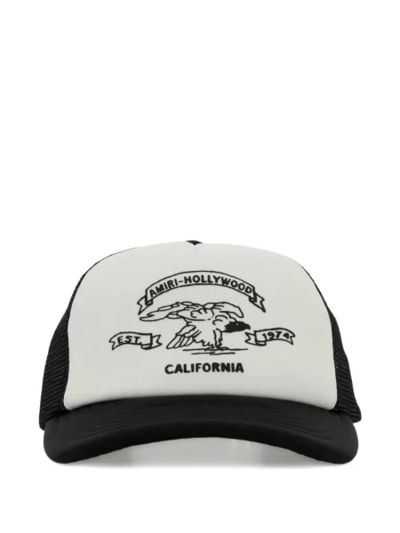 Kšiltovka Amiri se síťovinou černá