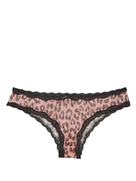 Прозрачен сутиен Fleur Du Mal с принт с леопардов принт