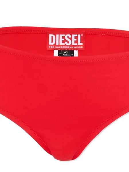 Kąpielówki dziecięce Diesel czerwone