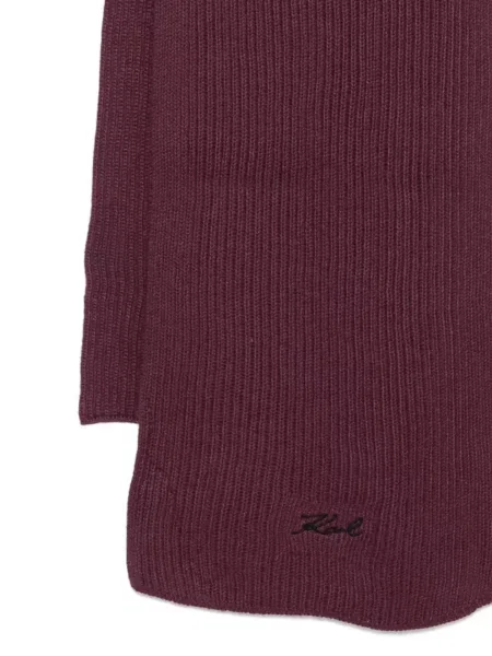 Fular Karl Lagerfeld tricotate violet