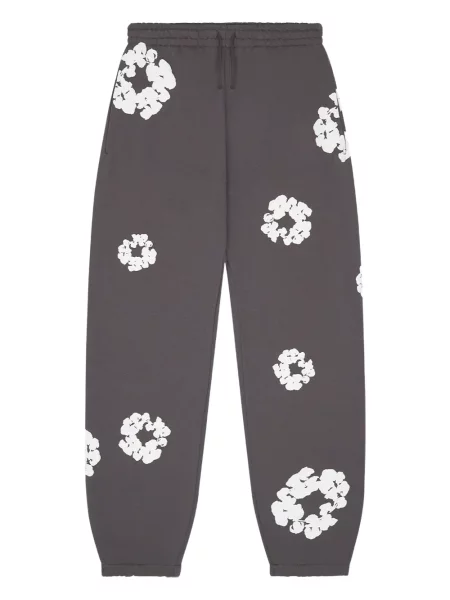 Pantaloni Denim Tears alergare cu cordon gri