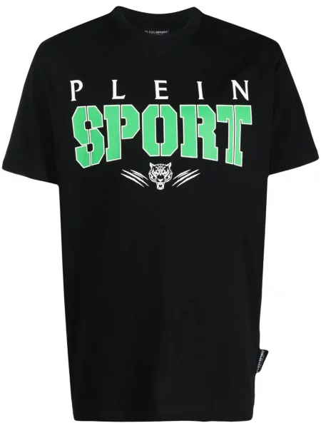 Tricou Plein Sport cu imagine negru
