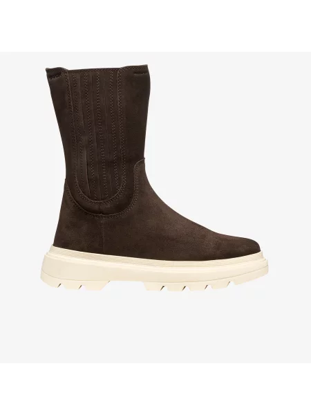 Sneakers Geox καφέ