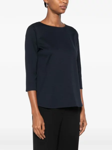 Tricou Shirt C Zero cu decolteu rotund negru