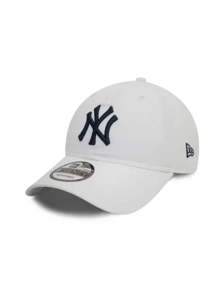Czapka z daszkiem New Era klasyczna biała