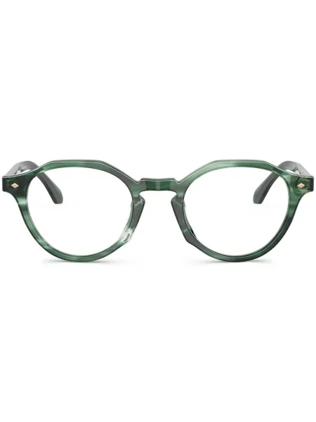 Ochelari de soare rotunzi Giorgio Armani verde