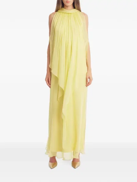 Rochie maxi Irina Schrotter galben