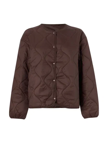 VILA Geacă de primăvară-toamnă VIDUNE închis maro