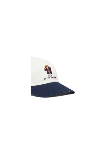 Kapa s šiltom Polo Ralph Lauren bela