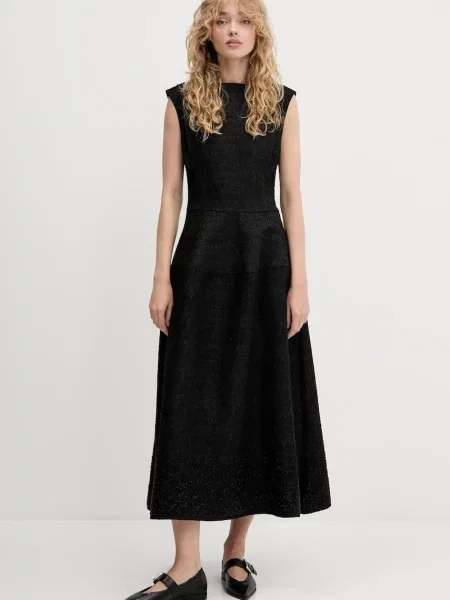 Сукня Stine Goya maxi розкльошена чорний