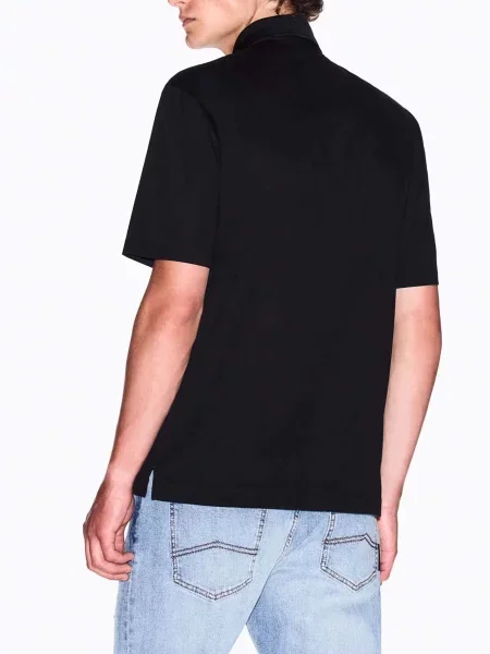 Поло Armani Exchange черное