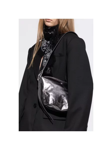 Torebka Zadig & Voltaire skórzana szara